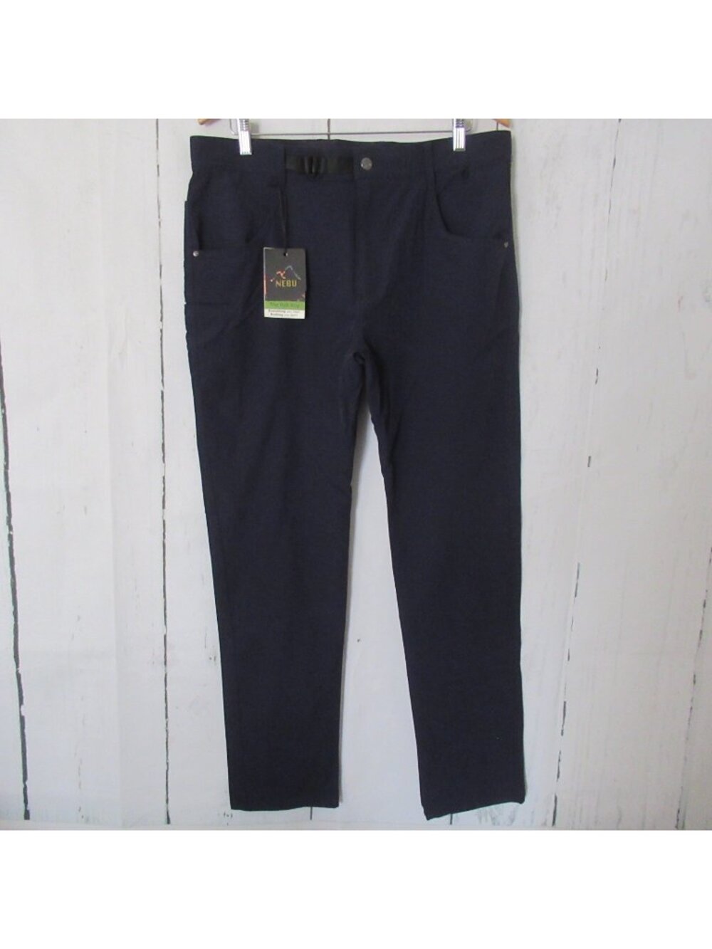 New Nebu Pants 36 Blue The Rob Roy Flat Moisture Wicking Stretch Hiking